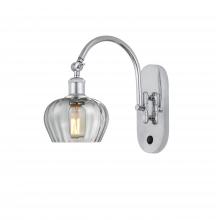  518-1W-PC-G92 - Fenton - 1 Light - 7 inch - Polished Chrome - Sconce