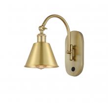  518-1W-SG-M8 - Smithfield - 1 Light - 7 inch - Satin Gold - Sconce