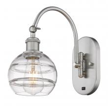  518-1W-SN-G556-6CL - Rochester - 1 Light - 6 inch - Brushed Satin Nickel - Sconce