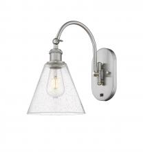  518-1W-SN-GBC-84 - Berkshire - 1 Light - 8 inch - Brushed Satin Nickel - Sconce