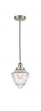 Innovations Lighting 616-1PH-SN-G664-7 - Bullet - 1 Light - 7 inch - Brushed Satin Nickel - Cord hung - Mini Pendant