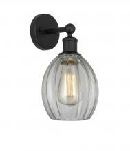  616-1W-BK-G82 - Eaton - 1 Light - 6 inch - Matte Black - Sconce