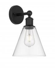  616-1W-BK-GBC-82 - Berkshire - 1 Light - 8 inch - Matte Black - Sconce