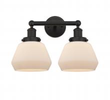  616-2W-OB-G171 - Fulton - 2 Light - 16 inch - Oil Rubbed Bronze - Bath Vanity Light