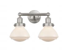  616-2W-SN-G321 - Olean - 2 Light - 16 inch - Brushed Satin Nickel - Bath Vanity Light