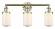  616-3W-AB-G311 - Dover - 3 Light - 23 inch - Antique Brass - Bath Vanity Light