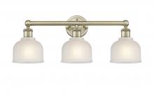  616-3W-AB-G411 - Dayton - 3 Light - 24 inch - Antique Brass - Bath Vanity Light