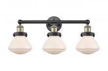  616-3W-BAB-G321 - Olean - 3 Light - 25 inch - Black Antique Brass - Bath Vanity Light