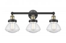  616-3W-BAB-G324 - Olean - 3 Light - 25 inch - Black Antique Brass - Bath Vanity Light