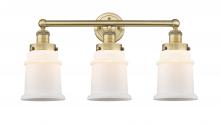  616-3W-BB-G181 - Canton - 3 Light - 24 inch - Brushed Brass - Bath Vanity Light