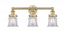  616-3W-BB-G182S - Canton - 3 Light - 23 inch - Brushed Brass - Bath Vanity Light