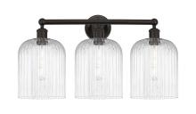Innovations Lighting 616-3W-OB-G559-8CL - Bridal Veil - 3 Light - 23 inch - Oil Rubbed Bronze - Bath Vanity Light
