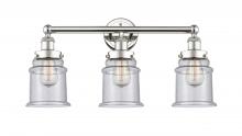 Innovations Lighting 616-3W-PN-G184 - Canton - 3 Light - 24 inch - Polished Nickel - Bath Vanity Light