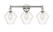  616-3W-PN-G652-8 - Cindyrella - 3 Light - 26 inch - Polished Nickel - Bath Vanity Light