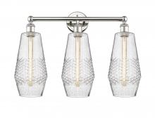  616-3W-PN-G684-7 - Windham - 3 Light - 25 inch - Polished Nickel - Bath Vanity Light