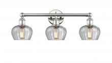  616-3W-PN-G92 - Fenton - 3 Light - 25 inch - Polished Nickel - Bath Vanity Light