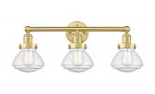  616-3W-SG-G324 - Olean - 3 Light - 25 inch - Satin Gold - Bath Vanity Light