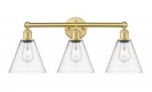  616-3W-SG-GBC-82 - Berkshire - 3 Light - 26 inch - Satin Gold - Bath Vanity Light