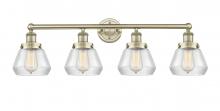  616-4W-AB-G172 - Fulton - 4 Light - 34 inch - Antique Brass - Bath Vanity Light