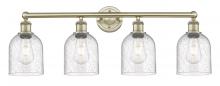  616-4W-AB-G558-6SDY - Bella - 4 Light - 33 inch - Antique Brass - Bath Vanity Light