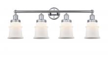  616-4W-PC-G181S - Canton - 4 Light - 32 inch - Polished Chrome - Bath Vanity Light