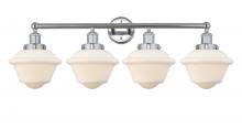  616-4W-PC-G531 - Oxford - 4 Light - 34 inch - Polished Chrome - Bath Vanity Light