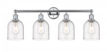  616-4W-PC-G558-6SDY - Bella - 4 Light - 33 inch - Polished Chrome - Bath Vanity Light