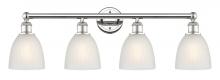  616-4W-PN-G381 - Castile - 4 Light - 33 inch - Polished Nickel - Bath Vanity Light