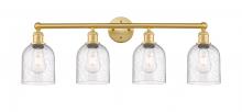  616-4W-SG-G558-6SDY - Bella - 4 Light - 33 inch - Satin Gold - Bath Vanity Light