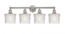  616-4W-SN-G402 - Niagara - 4 Light - 34 inch - Brushed Satin Nickel - Bath Vanity Light