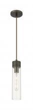  617-1P-OB-G617-11CL - Boreas - 1 Light - 3 inch - Oil Rubbed Bronze - Cord Hung - Mini Pendant