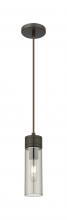  617-1P-OB-G617-8SM - Boreas - 1 Light - 3 inch - Oil Rubbed Bronze - Cord Hung - Mini Pendant