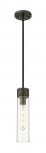  617-1S-OB-G617-11CL - Boreas - 1 Light - 3 inch - Oil Rubbed Bronze - Stem Hung - Mini Pendant