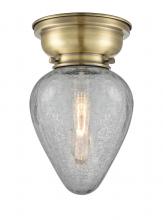  623-1F-AB-G165 - Geneseo - 1 Light - 7 inch - Antique Brass - Flush Mount