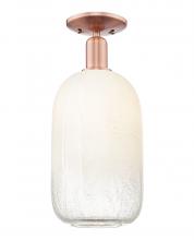 Innovations Lighting 716-1C-AC-G482-7OP - Brookhaven Cloche - 1 Light - 6 inch - Antique Copper - Semi-Flush Mount