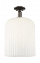 Innovations Lighting 716-1C-OB-G559-12GWH - Bridal Veil - 1 Light - 12 inch - Oil Rubbed Bronze - Semi-Flush Mount
