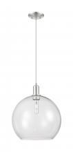 Innovations Lighting 716-1P-SN-G122-14 - Athens - 1 Light - 14 inch - Brushed Satin Nickel - Cord hung - Mini Pendant