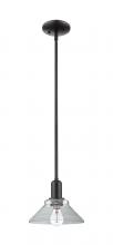 Innovations Lighting 716-1S-BK-G132 - Orwell - 1 Light - 8 inch - Matte Black - Stem hung - Mini Pendant
