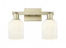 Innovations Lighting 716-2W-AB-G559-5GWH - Bridal Veil - 2 Light - 16 inch - Antique Brass - Bath Vanity Light