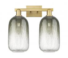 Innovations Lighting 716-2W-BB-G482-7SL - Brookhaven Cloche - 2 Light - 16 inch - Brushed Brass - Bath Vanity Light