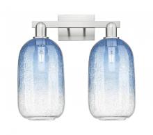 Innovations Lighting 716-2W-SN-G482-7SB - Brookhaven Cloche - 2 Light - 16 inch - Brushed Satin Nickel - Bath Vanity Light