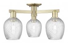 Innovations Lighting 716-3F-AB-G292 - Salina - 3 Light - 23 inch - Antique Brass - Semi-Flush Mount