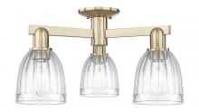 Innovations Lighting 716-3F-CB-G442 - Brookfield - 3 Light - 23 inch - Champagne Bronze - Semi-Flush Mount