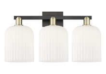 Innovations Lighting 716-3W-BAB-G559-8GWH - Bridal Veil - 3 Light - 27 inch - Black Antique Brass - Bath Vanity Light