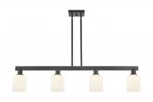 Innovations Lighting 716-4I-BK-G559-5GWH - Bridal Veil - 4 Light - 48 inch - Matte Black - Cord hung - Island Light
