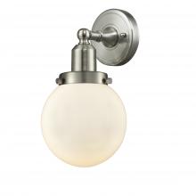  900H-1W-SN-G201-6 - Beacon - 1 Light - 6 inch - Brushed Satin Nickel - Sconce