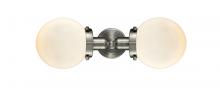  900H-2W-SN-G201-6 - Beacon - 2 Light - 19 inch - Brushed Satin Nickel - Bath Vanity Light