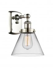  916-1W-PN-G42 - Cone - 1 Light - 8 inch - Polished Nickel - Sconce