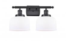  916-2W-BK-G71 - Bell - 2 Light - 18 inch - Matte Black - Bath Vanity Light