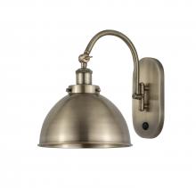  918-1W-AB-MFD-10-AB - Ballston Urban - 1 Light - 10 inch - Antique Brass - Sconce